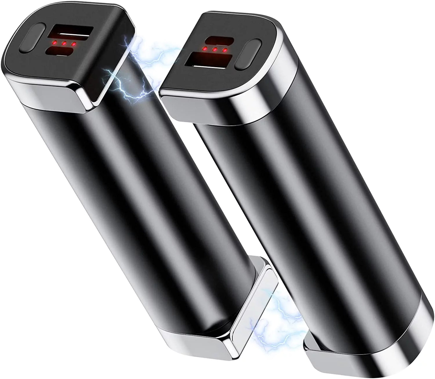 Hand Warmers Rechargeable 2 Pack, Meromore 5000mAh Electric Hand Warmer Power Bank, USB Portable Reusable Hand Warmer, Great for Outdoor Sports, Hunting,Camping,Winter Gifts for Women Men