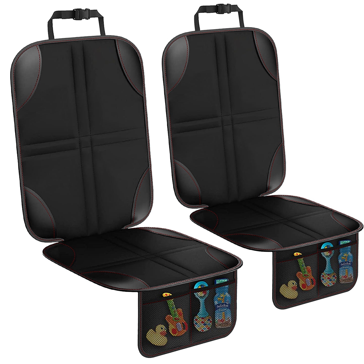 Car Seat Protector for Child Car Seat, 2 Pack Carseat Seat Protectors with Non-Slip Backing, Waterproof Car Seat Cover for Pets/Child Car Seat
