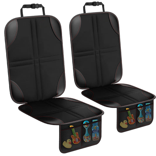 Car Seat Protector for Child Car Seat, 2 Pack Carseat Seat Protectors with Non-Slip Backing, Waterproof Car Seat Cover for Pets/Child Car Seat